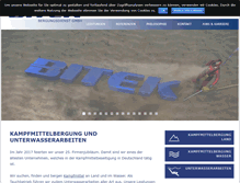 Tablet Screenshot of bitekbremen.de